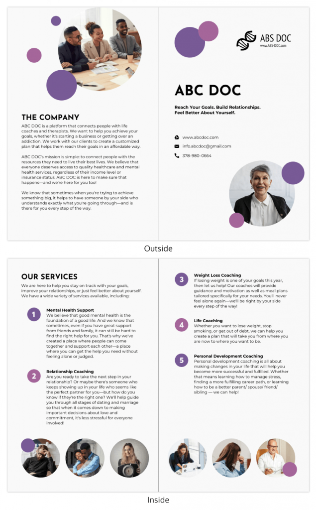 Free Business Brochure Template