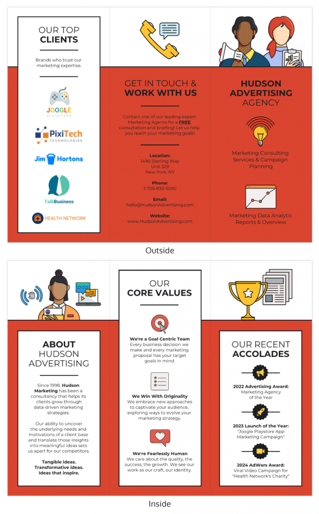 Marketing Brochure Template