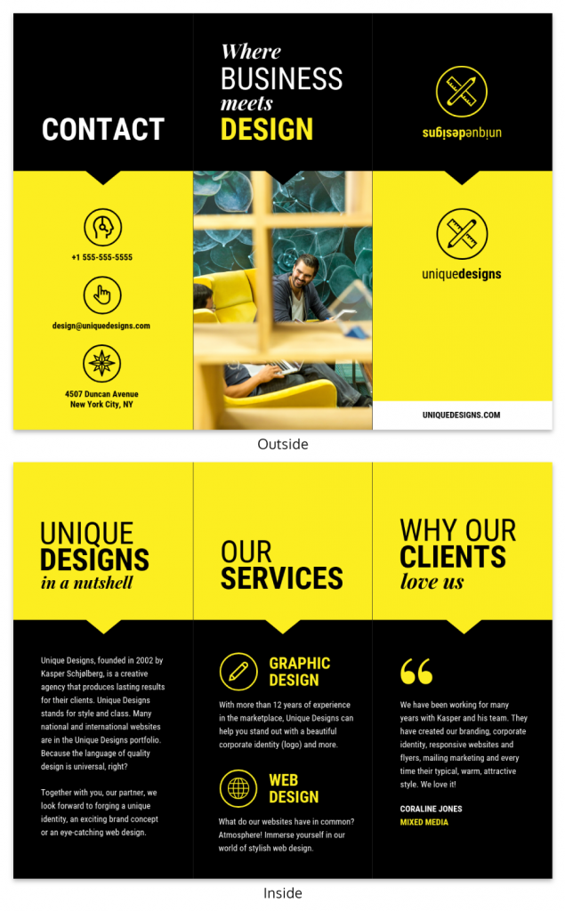 Modern Tri Fold Brochure